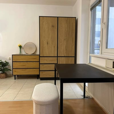 Rent of a furnished 1-room apartment, 37 m², Bratislava-Petržalka, Slovakia
